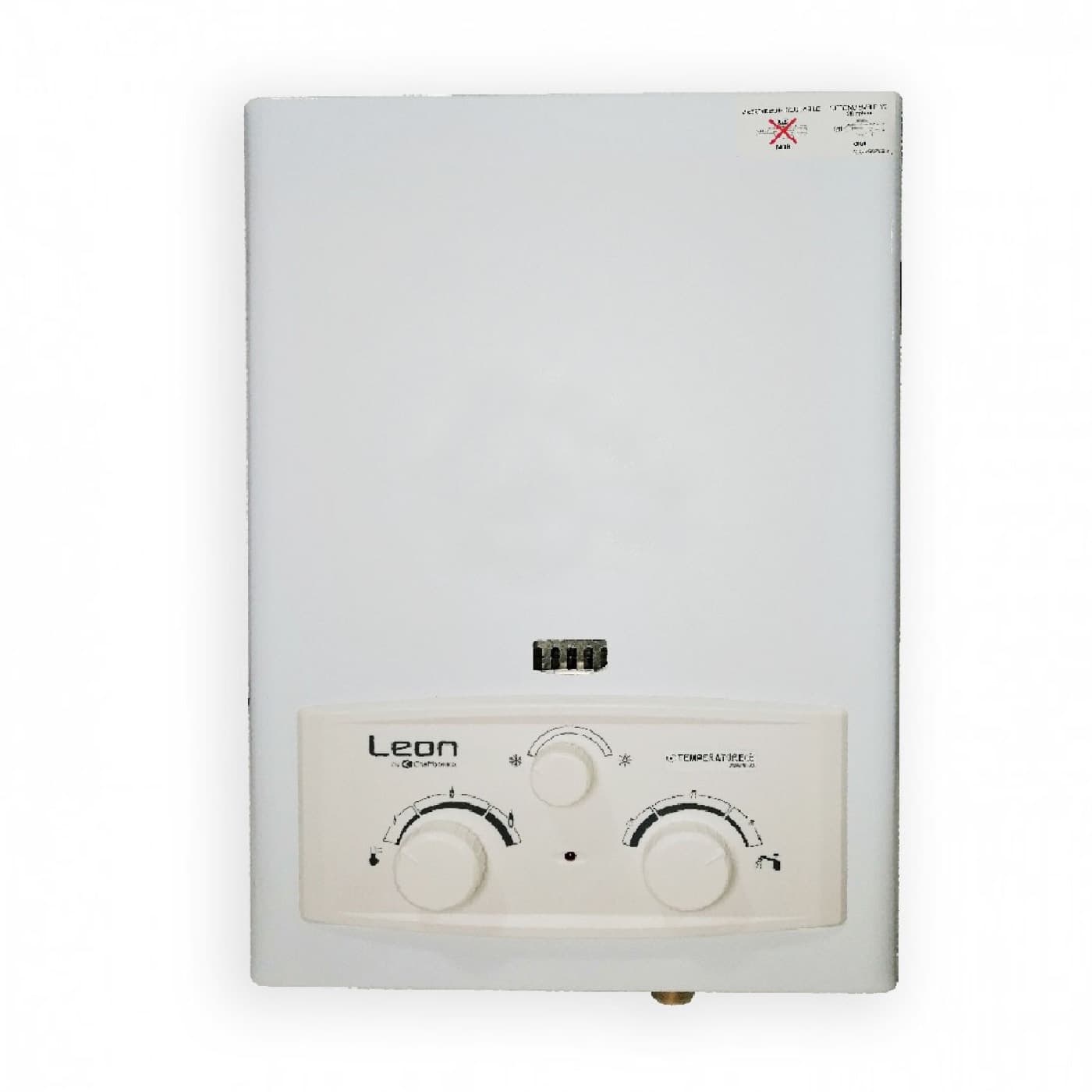 Chauffe-eau À Gaz LEON 6L - Chauffe-eau à gaz, référence chauffe-eau-a-gaz-leon-6l chez Sanitaire Casa Anfa à Casablanca