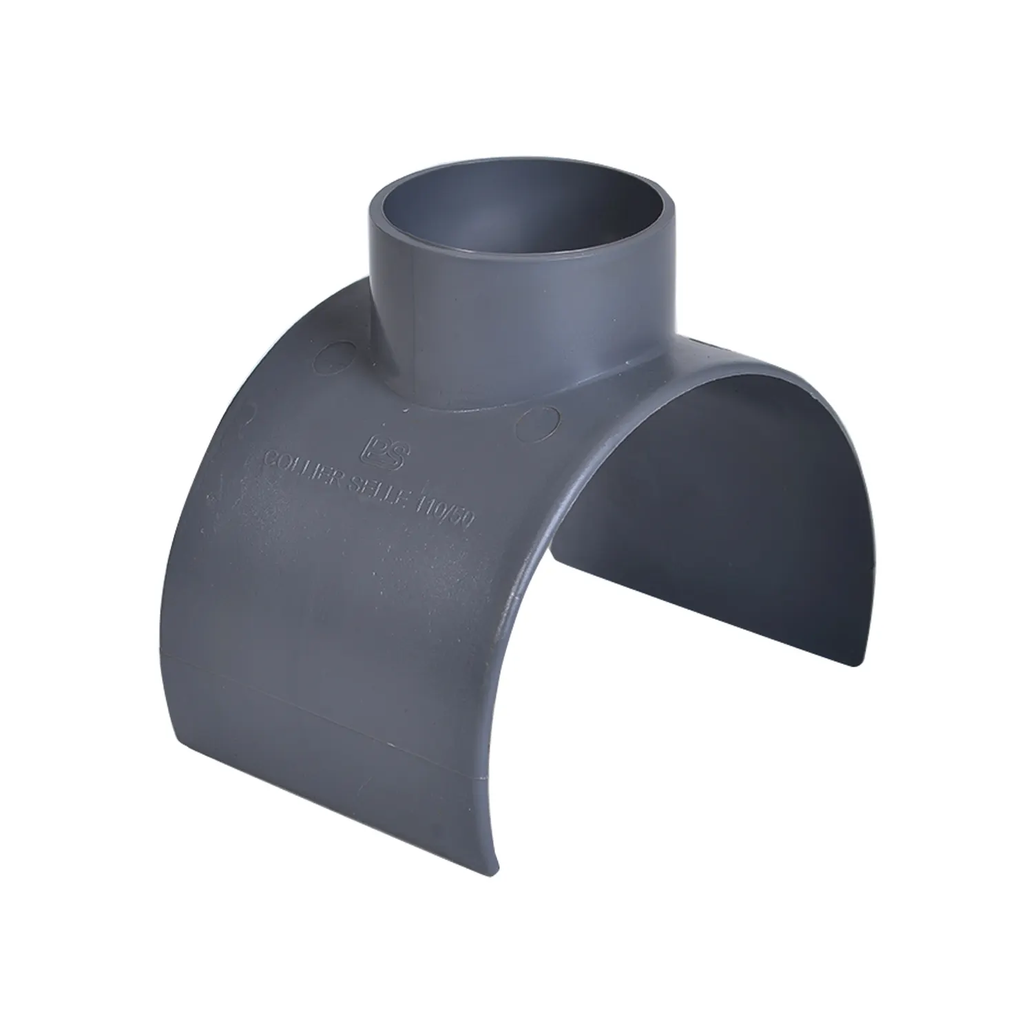 Collier tube PVC Ø40-100 - Colliers tube PVC, référence collier-tube-pvc-40-100 chez Sanitaire Casa Anfa à Casablanca