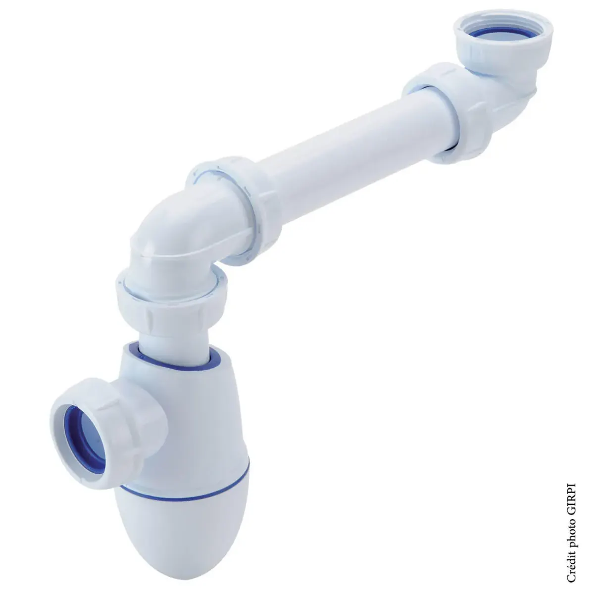 Siphon lavabo gain de place - Siphons lavabo, référence siphon-lavabo-gain-de-place chez Sanitaire Casa Anfa à Casablanca